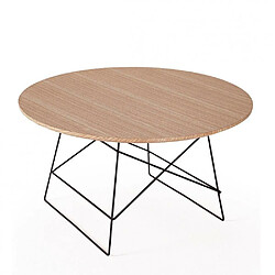 Inside 75 INNOVATION LIVING GRIDS table basse design taille XL chêne naturel