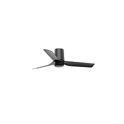 Faro Barcelona Petit ventilateur de plafond noir de baignoire de Punt avec la vitesse intelligente du moteur 6 de C.C