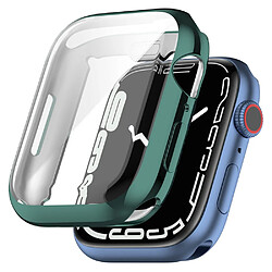 Coque en TPU électroplaqué, vert pour votre Apple Watch Series 7 45mm