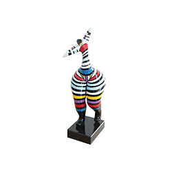 Vente-Unique Statue de femme en résine - 17 x 17 x 51 cm - multicolore - MISTRESS pas cher