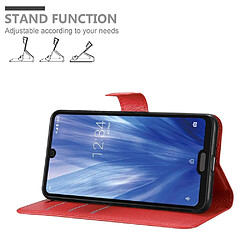 Cadorabo Coque Sharp Aquos R3 Etui en Rouge