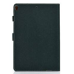 Avis Wewoo Housse Étui Coque en cuir à rabat horizontal de couleur unie pour iPad avec supportfentes cartes et logement stylofonction veille et réveil vert