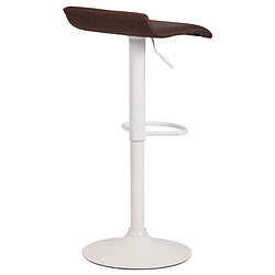 Acheter Non Tabouret de bar Dyn V2 tissu blanc