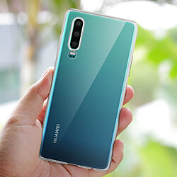 Avis Avizar Coque Huawei P30 Silicone Gel + Film Ecran Verre Trempé transparent