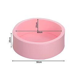 Avis Mobili Rebecca Jeu Piscine à Boules pour Enfants Rebecca Mobili Likim À partir de 12 mois Éponge Plastique Rosa 28x90x90