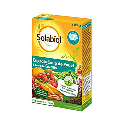 SOLABIOL SOGUA750N SOGUA750N-Engrais Coup De Fouet a Base de Guano-Stimule Le Demarage de la Vegetation, Jaune