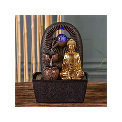 Acheter Ac-Deco Fontaine Bouddha Bhava - L 15 x l 20 x H 25 cm - LED