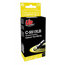 CJ551XLBUPR UP-C-551XLB-CANON MG6350/MX925-CLI 551XL-BK-REMA