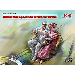 Icm Figurine Mignature American Sport Car Drivers (1910s)