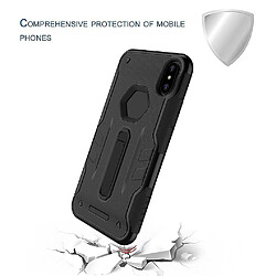 Universal Protection du téléphone de la coque du téléphone 2 en 1 avec support de support pour iPhone X