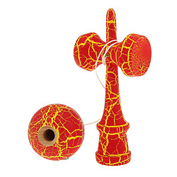 Fissure Bois Jeux Peinture Kendama Jouets Enfants De Balle Rouge Et Jaune pas cher