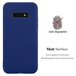 Cadorabo Coque Samsung Galaxy S10e Etui en Bleu