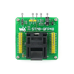 Acheter Wewoo Waveshare STM8-QFP48adaptateur de programmation