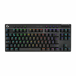 Clavier Logitech G PRO X TKL LIGHTSPEED Espagnol Qwerty Noir