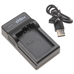 vhbw Chargeur de batterie USB compatible avec Nikon Z50 caméra, DSLR, action-cam