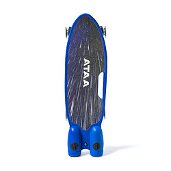 Avis Skateboard avec LED et fumée ATAA Misil Bleu