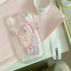 Avis GUPBOO Étui pour iPhone13ProMax gâteau chien mignon étui de téléphone portable transparent