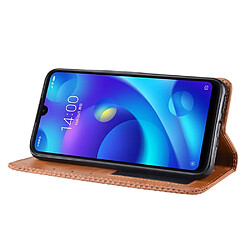 Wewoo Housse Coque Étui en cuir à boucle magnétique avec rétro pour Crazy Horse Texture horizontale Xiaomi Redmi 7avec porte-carte pas cher