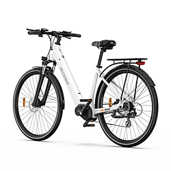 OneSport OT07 Vélo électrique urbain36 V 250 W 10,4 Ah 25 km/h Déplacements Femmes - Blanc