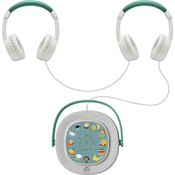 Timi TMH-01 Casque Audio Filaire Stéréo Limitation Du Volume Plastique Blanc