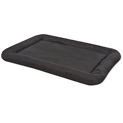 vidaXL Matelas pour chiens Taille XL Noir