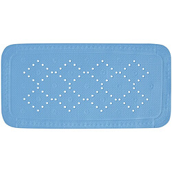 Spirella Tapis Fond de baignoire PVC ALASKA 71x36cm Bermuda