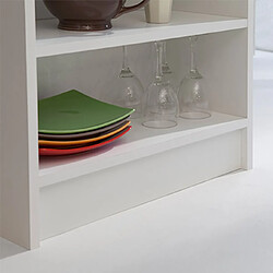 Acheter Mes Table de bar avec rangements blanc - TAYLOR