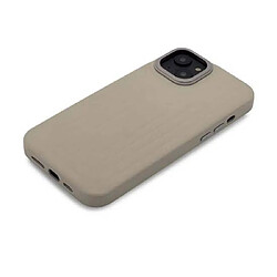 Decoded Coque pour iPhone 14 Plus Compatible MagSafe en Cuir Beige