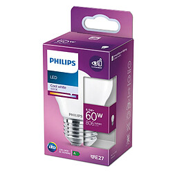 Avis Lampe LED Philips Sphèrique E 6,5 W E27 806 lm 4,5 x 7,8 cm (4000 K)