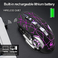 Universal Omeshin Rechargeable X8 Wireless Silent LED Backlit USB Wireless Mouse Computer Bluetooth Mouse