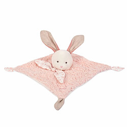 Doudou plat Botanic Lapin rose - Doudou et compagnie