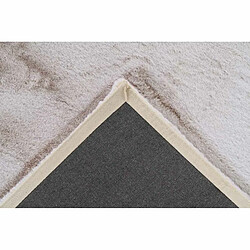 Acheter Paris Prix Tapis à Poils Longs Uni Saika Crème & Blanc 160 x 230 cm