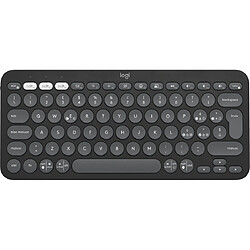 Acheter Logitech Pebble Keys 2 K380s clavier RF sans fil + Bluetooth QWERTY Italien Graphite