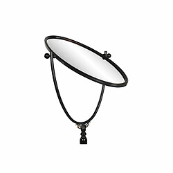 Acheter Miroir sur pied DKD Home Decor Noir Métal Verre 61 x 62 x 174 cm