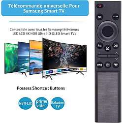 SANAG Remplacement Telecommande Samsung Pour Telecommande Samsung Smart Tv Lcd Led Uhd Qled 4K Hdr Ultra Hdtv-Aucune Configuration Requise Telecommande Universelle Samsung