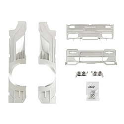 Encerclement En Plastique Large Mise à Niveau Du Corps Bricolage Pour 1/10 WPL D12 RC Voiture Camion Van Argent