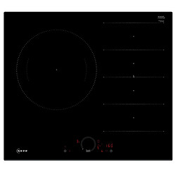 Table de cuisson induction 60cm 3 feux 7400w noir - T66FHC4L0 - NEFF