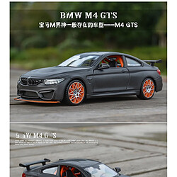 Acheter Universal 1: 24 BMW M4 GTS Coupé statique Modèle collectible Voiture Jouet | Voiture jouet moulée sous pression (noir)