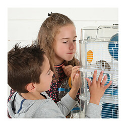 Avis ZOLUX Cage pour petits rongeurs Rody 3 trio bleu.