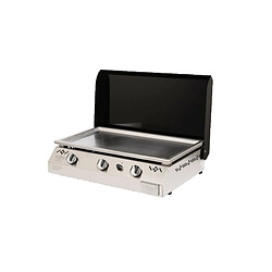 Plancha gaz 9kw plaque inox 78x45cm - IPARLAPICN - EUSKAL PLANTXA