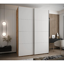 Abiks Meble Armoire à portes battantes Lux 1 245,5/180/64 2 portes