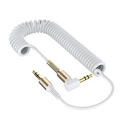 Audio 3.5mm à Jack Cable Car Aux Stereo pour iPhone haut-parleur blanc