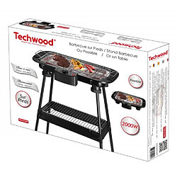 Acheter Techwood Barbecue Electrique sur Pieds ou de Table noir 2000W