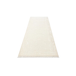 Avis Vidal Tapis de couloir en laine 300x102 beige Darya