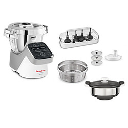 Robot cuiseur multifonctions 4.5l 1550w silver - YY5248FG - MOULINEX