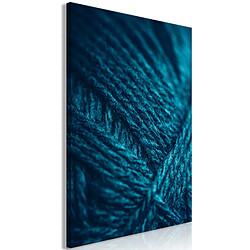 Artgeist Tableau - Emerald Wool (1 Part) Vertical [40x60]