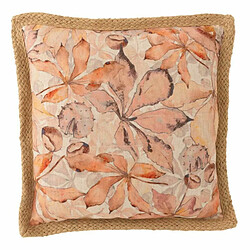 Paris Prix Coussin Déco Imprimé Garden 49x49cm Naturel