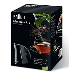 BRAUN WK500BK Bouilloire electrique Multiquick 5 - 1,6 L - Noir