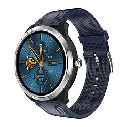 Yonis Montre Connectée Bleue IP67 ECG Cardio