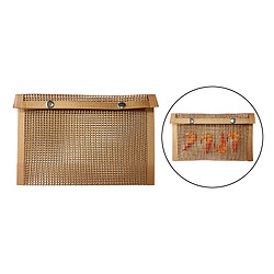 Avis Résistance à La Chaleur BBQ Grill Mesh Bag Sac De Cuisson Antiadhésif Pour Barbecue 27x22cm